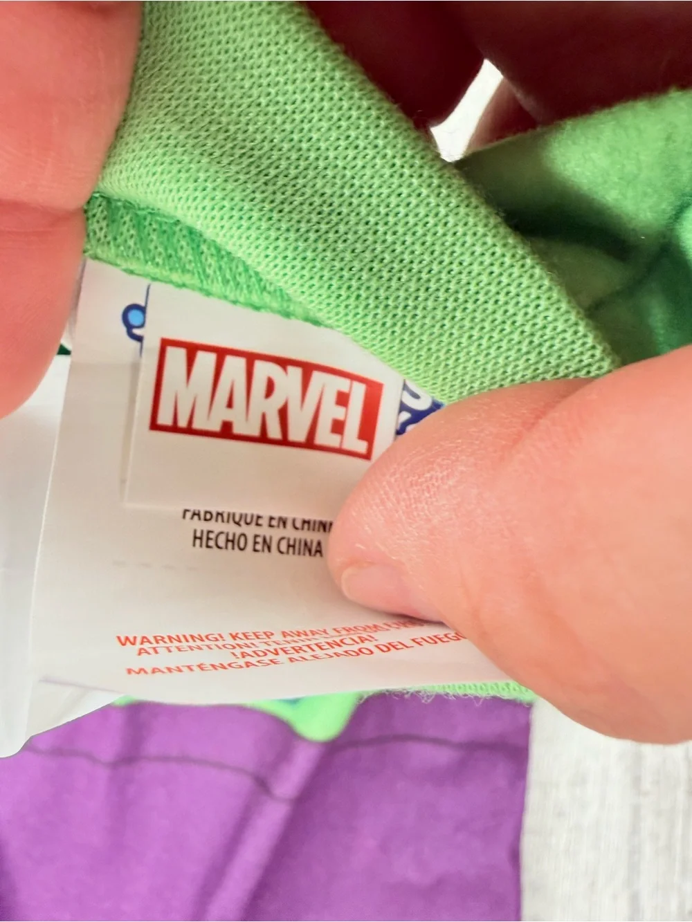 6Marvel Classic The Incredible Hulk Infant Halloween costume dress up cosplay